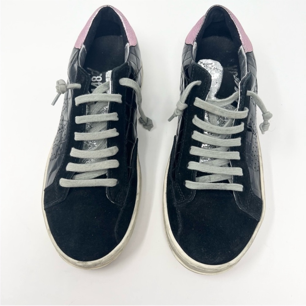 P448 A8 John Sneakers Black python pink size 37/7 sequins size 7